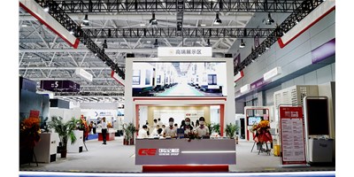 全系“电主轴”新品璀璨登。2022 ITES深圳工业展首日，创世纪新品颁布会成功进行！